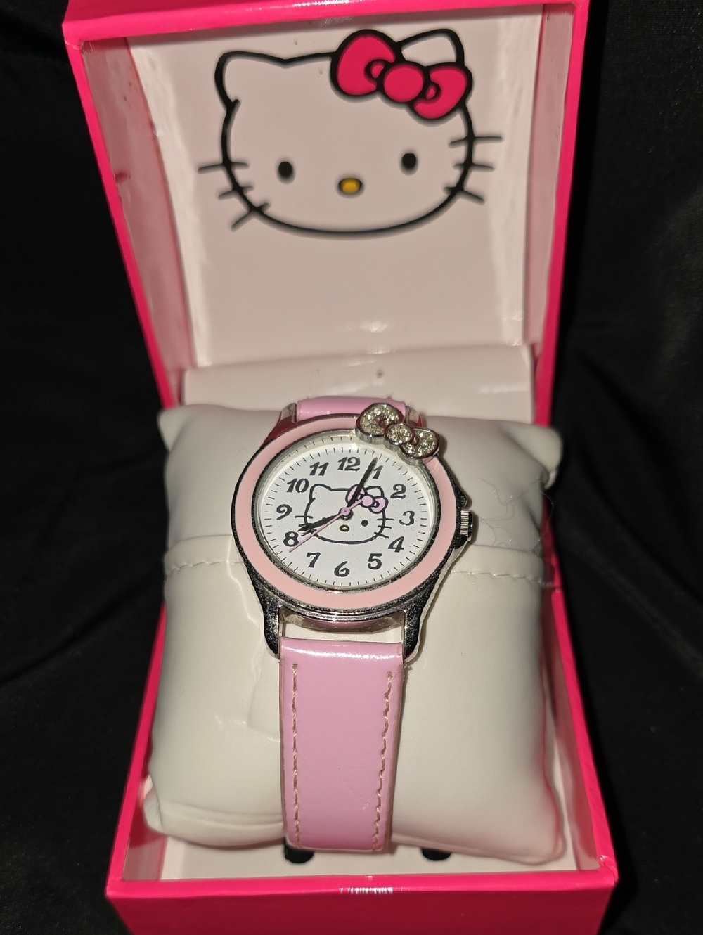 Hello Kitty Pink & White Cute Bow Watch
